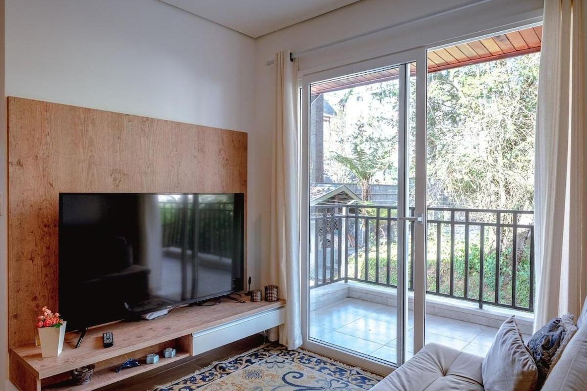 Apartamento Flat Novo, Aconchegante E No Coracao Do Capivari / Internet + Aquecedores Campos do Jordão