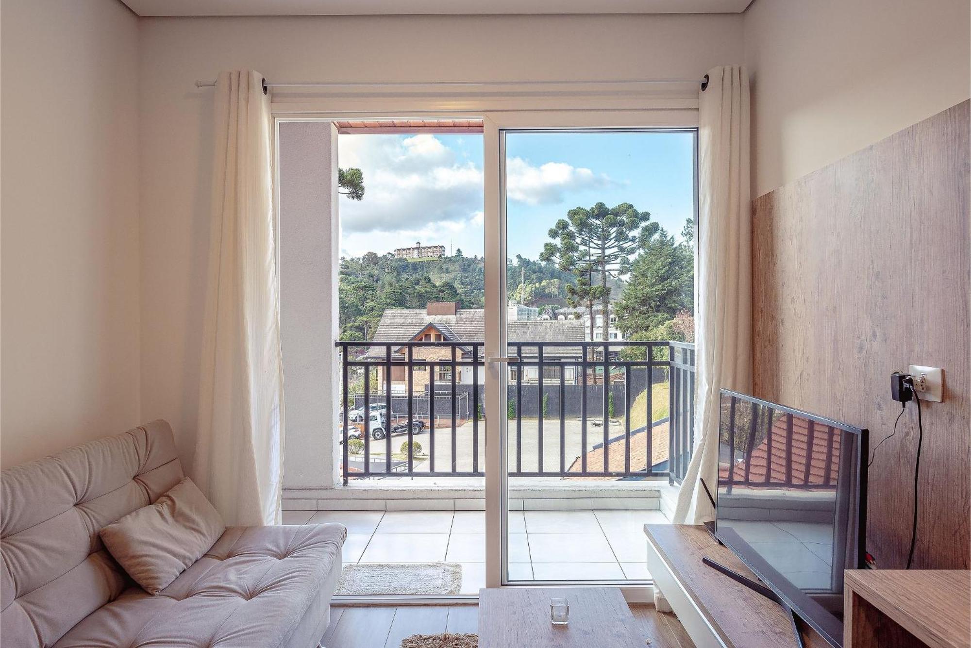 Flat Novo, Aconchegante E No Coracao Do Capivari / Internet + Aquecedores Apartamento Campos do Jordão